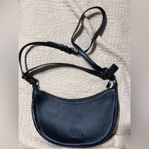 Coach Black Leather Women's Bag